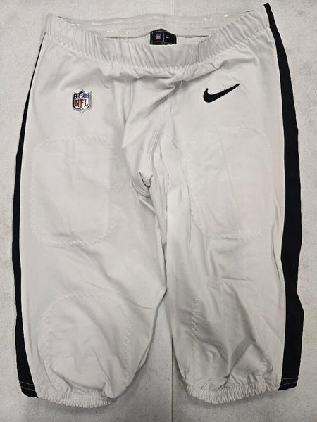 Philadelphia Eagles 2024 JALYX HUNT #58 (Game Used) White Football Pants