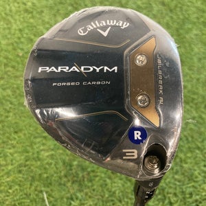 Men's Callaway Paradym Fairway Wood Right Handed Regular Flex 3 Wood (Used)