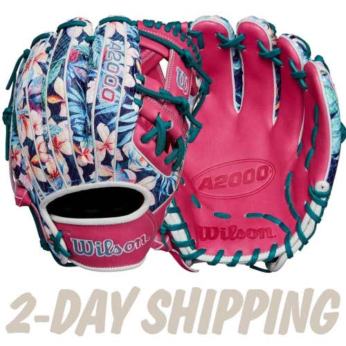 NEW | Wilson Custom A2000 1786SS 11.5" Floral Baseball Glove GOTM November 2024 | FAST SHIP