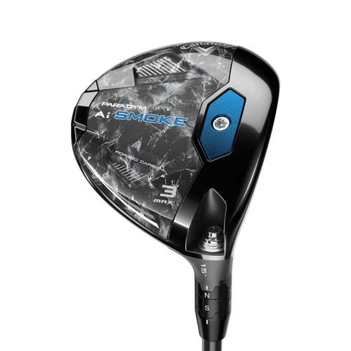 CALLAWAY PARADYM AI SMOKE MAX FAIRWAY 3 WOOD GRAPHITE REGULAR MITSUBISHI TENSEI AV SERIES BLUE 65 G