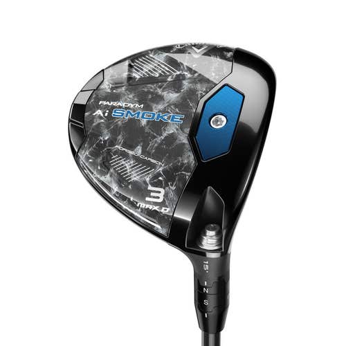 CALLAWAY PARADYM AI SMOKE MAX D FAIRWAY 5 WOOD GRAPHITE 5.5 PROJECT X CYPHER 2.0 50 GRAPHITE