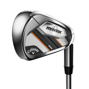LEFT HANDED CALLAWAY 2020 MAVRIK MAX IRONS 7 IRON GRAPHITE 5.5 PROJECT X CATALYST 55/65/75 GRAPHITE