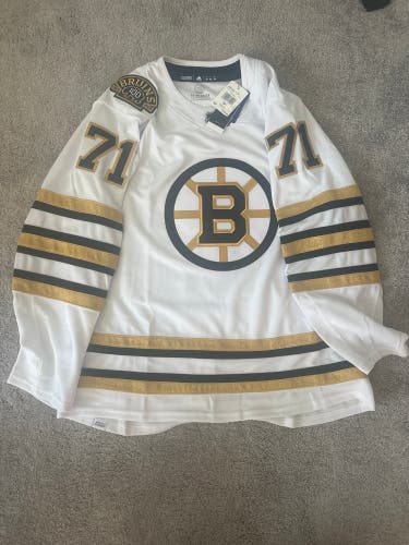 Taylor Hall Boston Bruins Centennial Away Jersey Size 52