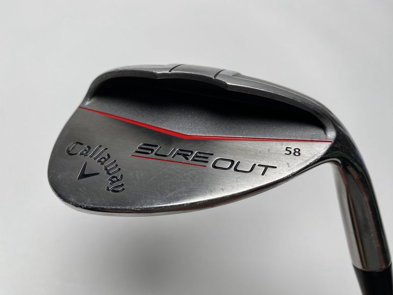 Callaway Sure Out Wedge 58* UST Mamiya 65g Wedge Graphite Mens RH