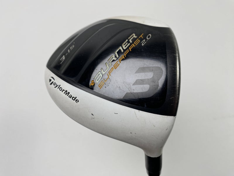 TaylorMade Burner Superfast 2.0 3 Fairway Wood 15* Matrix Ozik XCON-4.8 Stiff RH