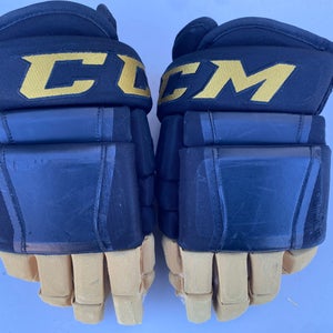 CCM HG97 Pro Stock Hockey Gloves 15” Black KNIGHTS 41490