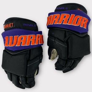 Pro Stock Used 13” Warrior Covert Reading Royals Hockey Gloves