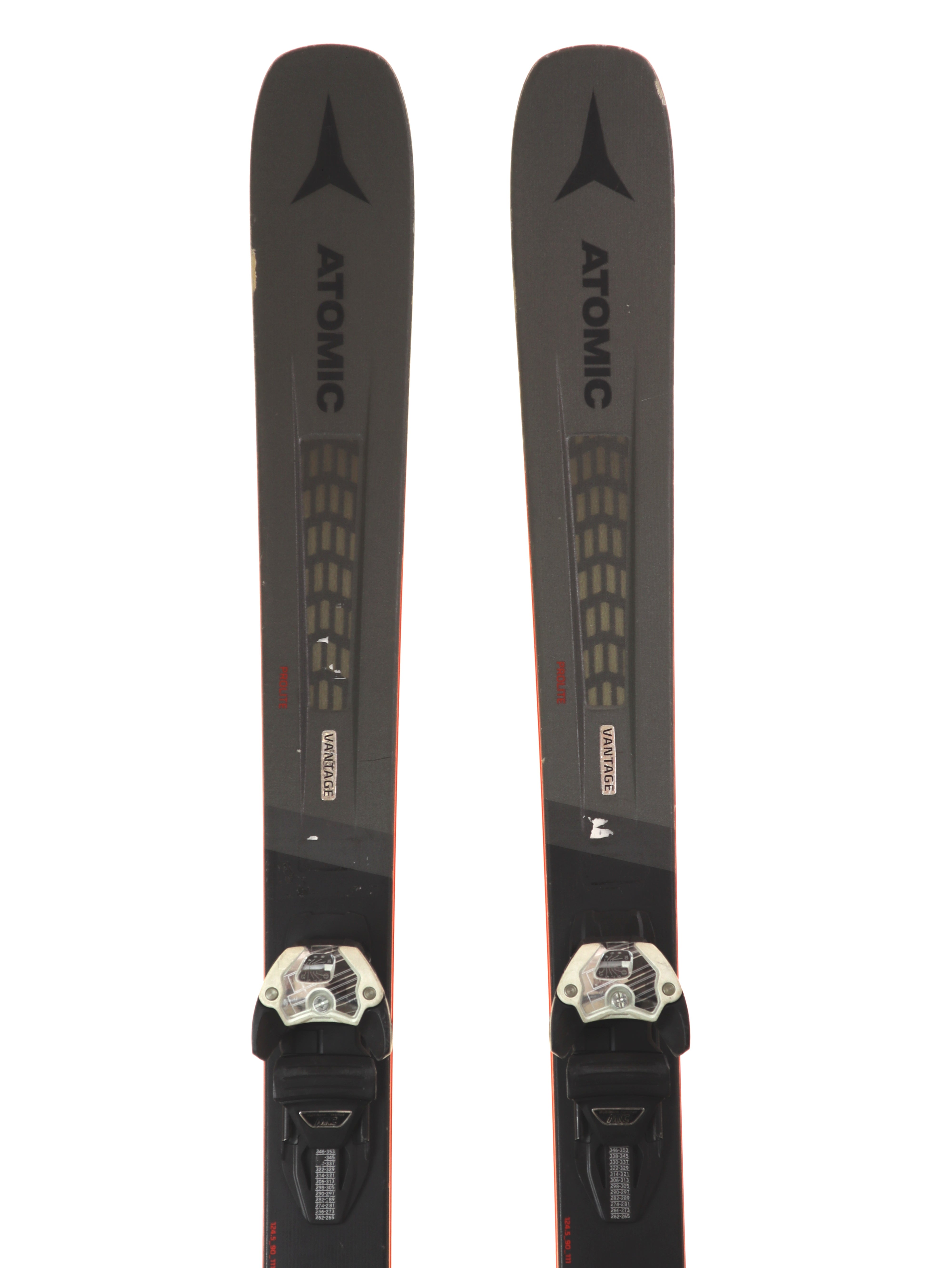 USED 2022 Atomic Vantage 90 Ti Skis w/ Warden 11 Bindings - 161cm