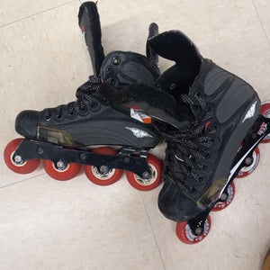 Mission Size 4 Quatro 3500 Helium Inline Skates Regular Width Size 4 (Used)