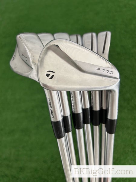 Taylormade P770 Forged Iron Set 4-P / KBS Tour 120 Stiff