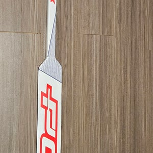 PGS Pro X+ Goalie Stick - White - multiple sizes available - regular or full right