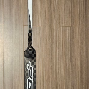 PGS Pro X+ Goalie Stick - Black/white regular and full right - multiple sizes