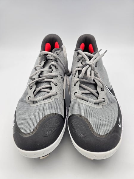 Nike Alpha Huarache Elite 3 Low Light Smoke Grey Baseball Cleats Mens Size 8