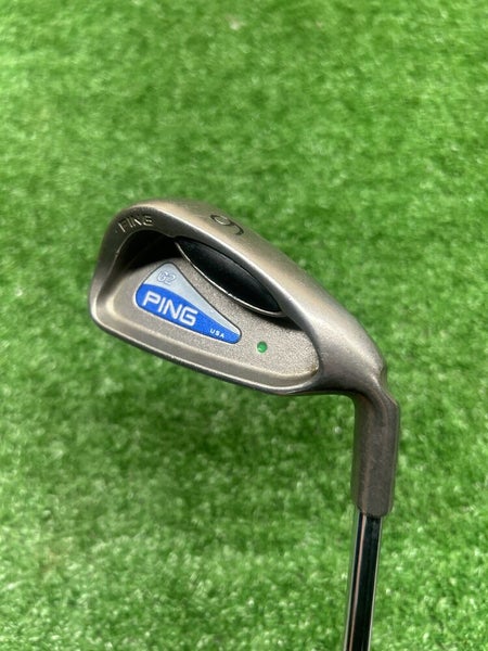 Ping G2 Green Dot 6 Iron Cushin Stiff Flex Steel Shaft RH 37.5L New Grip!