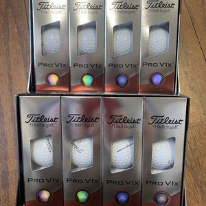 2 Dozen 2024 Titleist White Pro v1x Golf Balls