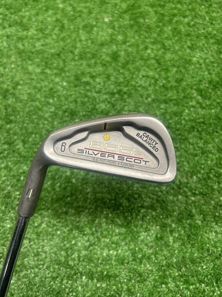 LH Tommy Armour 855s Silver Scot 32 6 Iron Tour Step II R Flex Steel Shaft 37.5