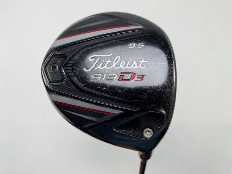 Titleist 913 D3 Driver 9.5* Kuro Kage Black Series 55g Stiff Graphite Mens RH