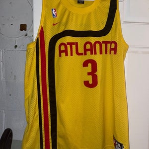 Nike NBA Atlanta Hawks Shareef Jersey Vintage Classic Used Pre Owned Mens 2XL CL