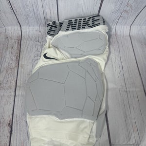 Nike AQ0751-100 Pro Hyperstrong Padded Compression Football Shorts White - XL