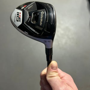 Men's 2019 TaylorMade Right Handed M5 Stiff Flex 3 Wood (Used)