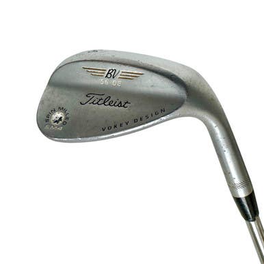 Used Titleist Vokey Sm4 Men's Rh 56 Degree Wedge Stiff Flex Steel Shaft 11506-s000271221