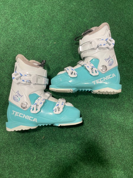 Kid's Tecnica Pearl JT3 Ski Boots (Used) | Mondo 22.5 (275mm)