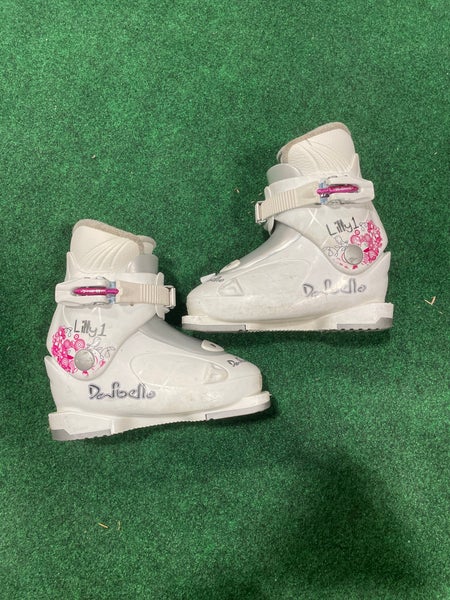 Kid's Dalbello Lilly 1 Ski Boots (Used) | Mondo 17.5 (224mm)