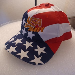 USA Hockey Kids American Flag Unisex Hat