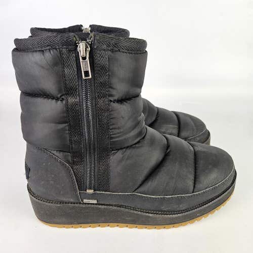 UGG Ridge Mini Womens Dry Tech Short Black Quilted Puffer Bootie Boot Size: 9.5