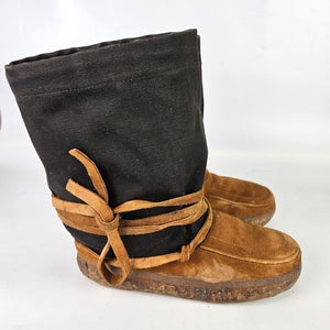 Steger Mukluks Moosehide Leather Winter Snow Boots Womens Size 8