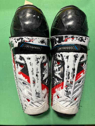 Senior CCM JetSpeed FT4 Shin Pads 14" (Used)