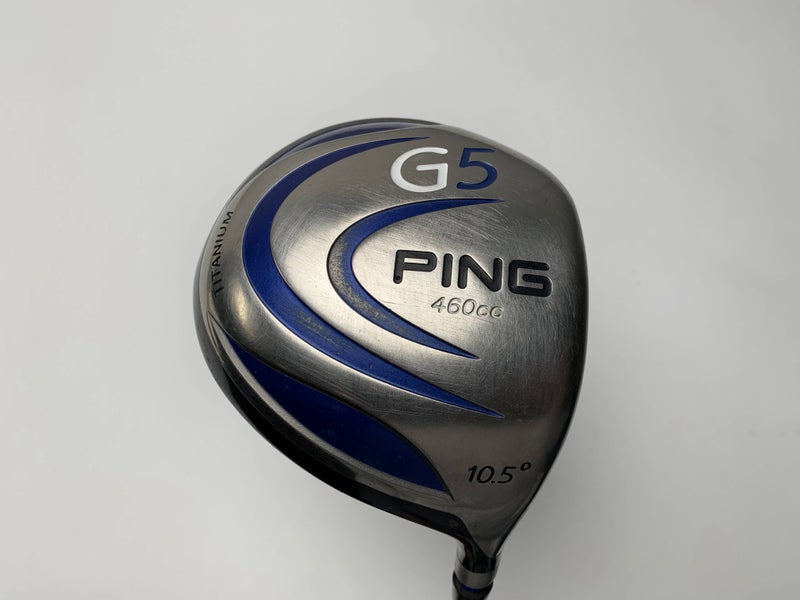 Ping G5 Driver 10.5* Grafalloy Pro Launch Blue 65g Regular Graphite Mens RH