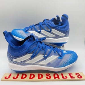 Adidas Adizero Afterburner 9 NMV Baseball Cleats Royal Blue HP2178 Men’s Sz 13  New