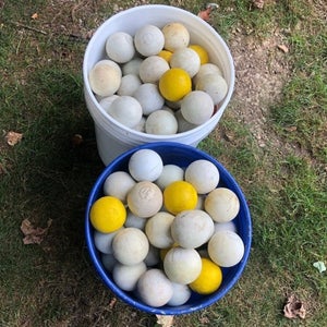Used Lacrosse Balls