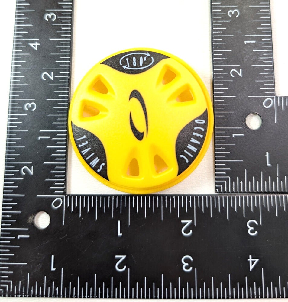 Coperchio Anteriore Sherwood Dual Octo – Diaframma E Spurgo Originale OEM Per Immersione (Giallo)