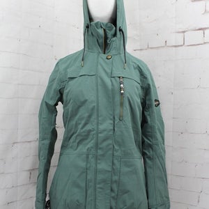 686 Spirit Insulated Snow Jacket Women's Small, Cypress Green Jacquard New