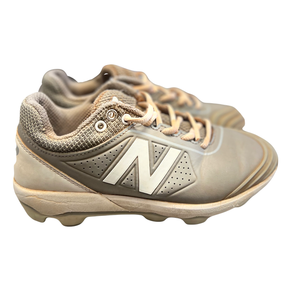 Used New Balance Baseball Cleats Grey Junior 04 11730-S000062471