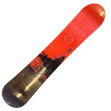 Used Sims Fs150 Mens Snowboard Texas Orange 155 Cm 11406 