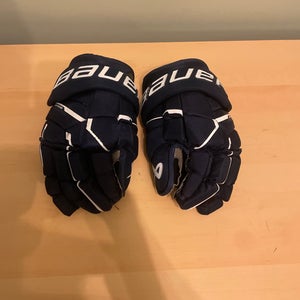 Bauer Mach Gloves (Navy 14)