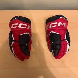 CCM FT6 Gloves (Red/Navy 14)