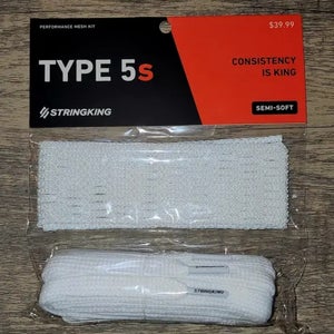 NEW StringKing Type 5S PERFORMANCE MESH KIT Semi-Soft WHITE Stringing Supplies FULL KIT