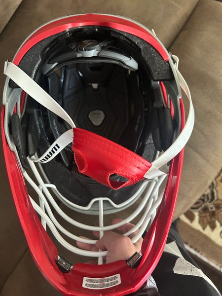 Warrior burn mens lacrosse helmet