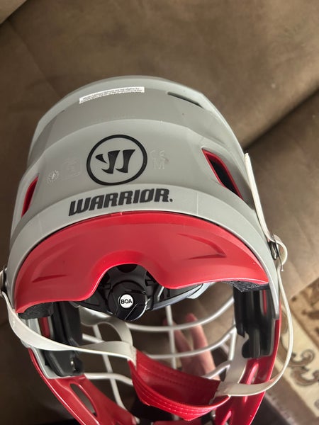 Warrior burn mens lacrosse helmet