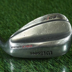 WILSON HARMONIZED SOLE GRIND LOB WEDGE, WEDGE FLEX STEEL 60, 10 RH ~ L@@K!!