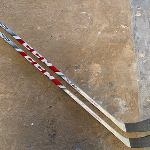 2 Pack CCM RBZ Speedburner Pro Stock Hockey Stick Grip 75 Flex P28 Left 83156