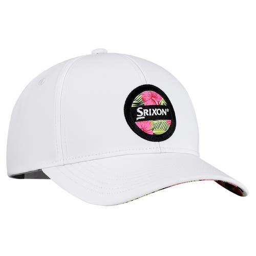 SRIXON LIMITED EDITION HAWAII COLLECTION HAT WHITE PINK