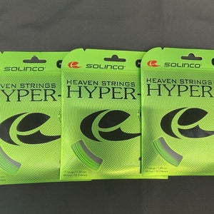 Solinco Hyper G Round 17 Gauge Tennis String 3 Pack