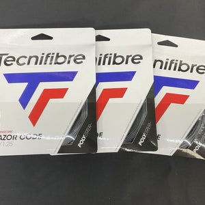 Tecnifibre Razor Code Code 17 Gauge Tennis String 3 Pack