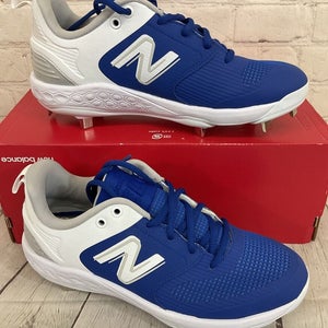 New Balance SMVELOB3 Fresh Foam X Velo v3 Metal Softball Cleats Royal Blue US 10