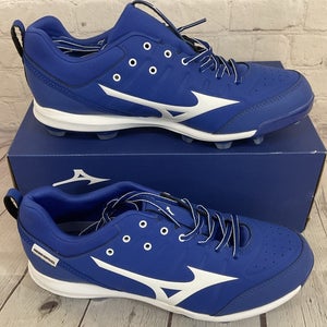 Mizuno 320639.52 Women's Finch Elite 5 Softball Cleats Royal Blue White US 12
